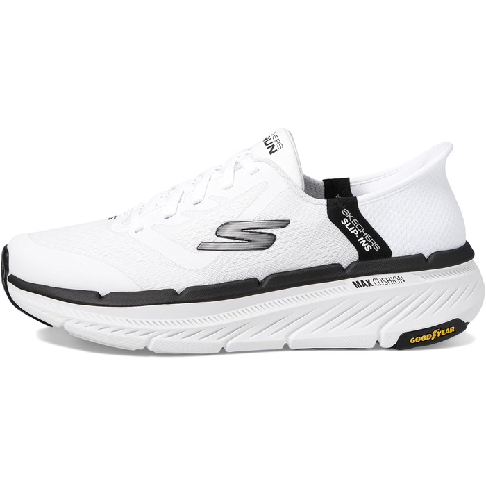 Чоловічі сліпони Skechers Max Cushioning Premier 2.0 Ascendant II, 41 EU, білий/чорний