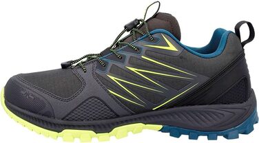 Чоловічі трейлові кросівки CMP Atik WP, 42 EU, сірий, жовтий, флуоресцентний