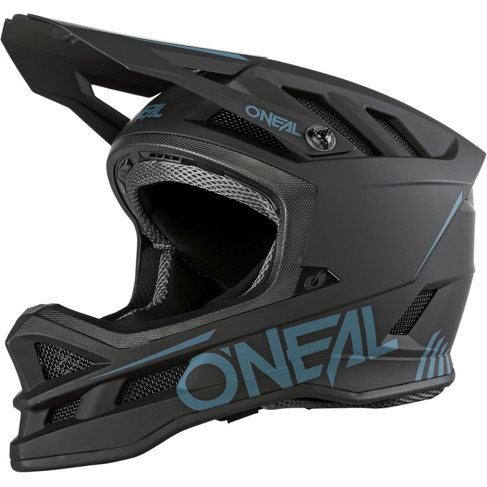 Шолом O'NEAL Blade Polyacrylite Hel Strike чорний/червоний XS