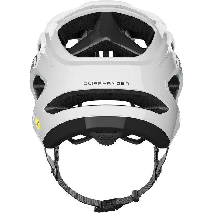 Велошолом ABUS Cliffhanger MIPS для MTB, білий, розмір L (57-61 см), з ударозахистом MIPS та вентиляцією, унісекс