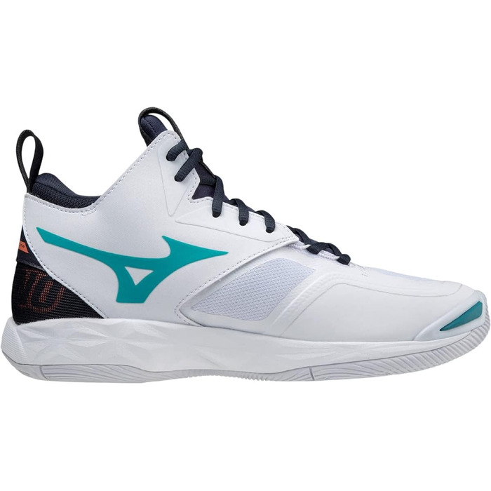 Кросівки Mizuno Wave Momentum 2 Mid - білі, сині, кераміка (EU 50)