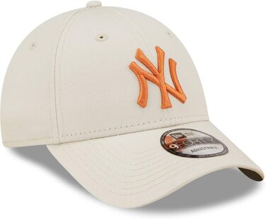 Кепка New Era 9FORTY II New York Yankees - Бейсболка MLB, Однорозмірний, Бежевий
