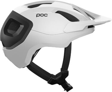 Шолом велосипедний POC Axion Race MIPS, L (59-62 см), Hydrogen White/Uranium Black Matt