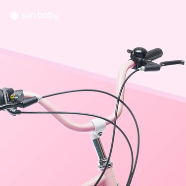 Дитячий велосипед Sun Baby Heart 20 дюймів, 6 швидкостей Shimano, для дівчаток 6-10 років, регульований