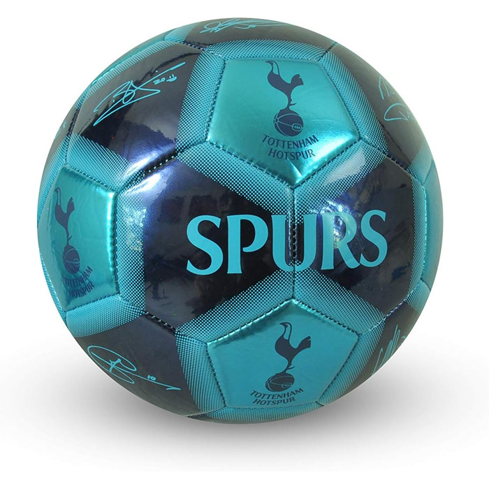 Футбольний м'яч Tottenham Hotspur розмір 5, металевий, з автографами