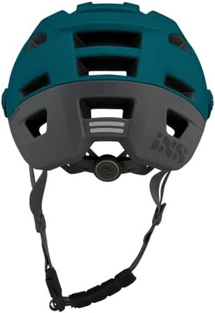 Велошолом IXS Trigger AM Petrol SM (54-58 см), для гірського велосипеда, захисний, вентиляція, синьо-зелений
