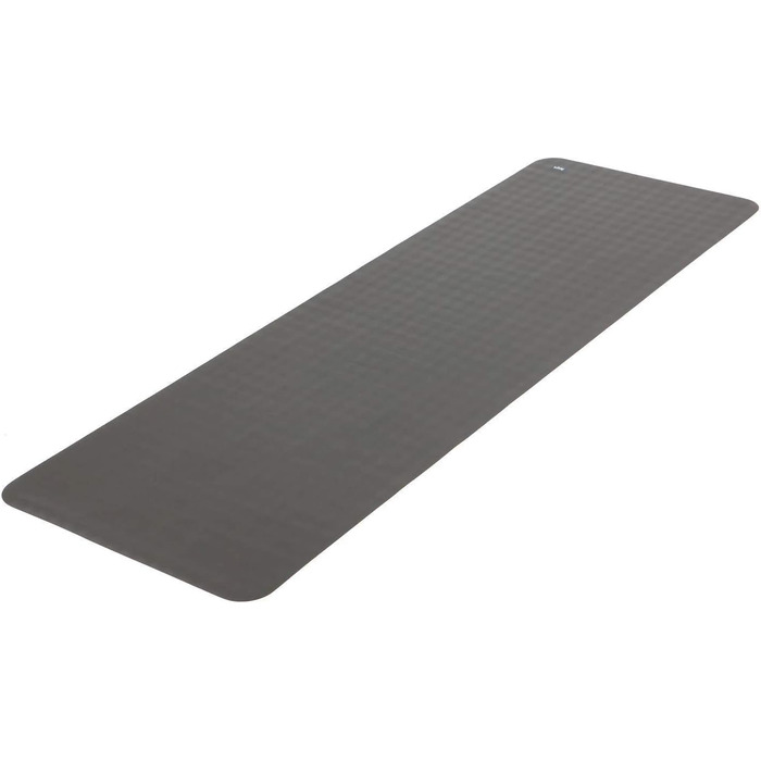 Йога-мат Bodhi ECO PRO DIAMOND 185x60 см, натуральний каучук, ультра-грип, екологічний, для йоги, пілатесу та фітнесу, сірий