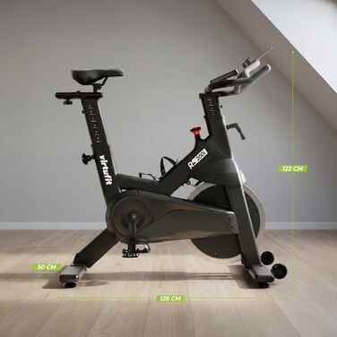 Велотренажер VirtuFit RS200i Indoor Cycle 2026: магнітний, Bluetooth, до 150 кг