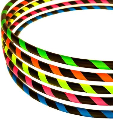 Hula Hoop Hoopomania для дорослих, початковий рівень, 105 см, неоново-синій обруч