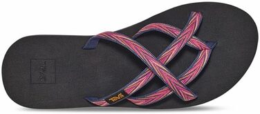 Жіночі шльопанці Teva Olowahu W's - Palms Indigo Rose Violet (42 EU)
