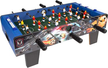 Дитячий настільний футбол COLORBABY з дерева, синій, 69x37x24 см, для дітей від 3 років