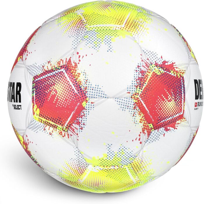 Набір для пінг-понгу Derbystar Bundesliga Club: біло-червоно-жовтий, офіційний дизайн