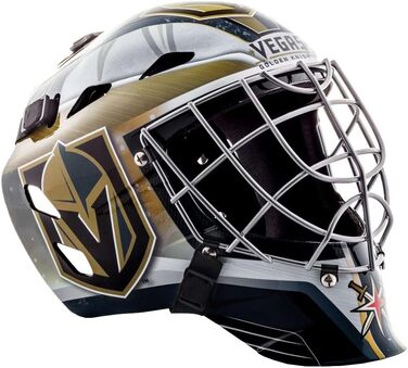 Дитяча хокейна воротарська маска Franklin Sports NHL Vegas Golden Knights для стріт-хокею, ліцензія, для підлітків