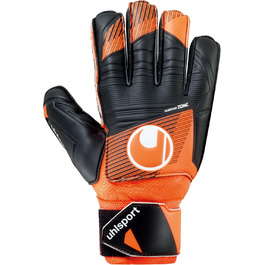 Воротарські рукавички Uhlsport Soft Resist+ Flex Frame для юніорів, унісекс, розмір 6, флуо-оранжеві/чорні/білі