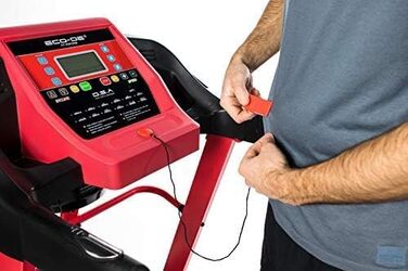 ECODE® Складне бігове полотно з амортизаторами DSA, Bluetooth та LCD-дисплеєм - бігове полотно для ходьби та бігу з 12 програмами