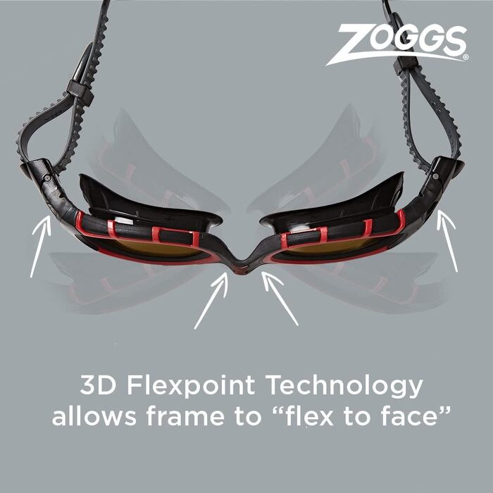 Окуляри для плавання Zoggs Predator Flex Polarized Ultra для вузького обличчя