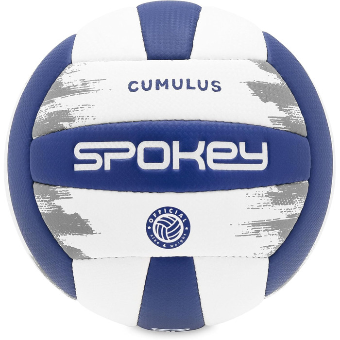 Волейбольний м'яч SPOKEY Cumulus для пляжу та залу, офіційний розмір, для тренувань і відпочинку, м'який, для початківців та досвідчених