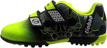 Дитячі футбольні бутси Rismart TieBao для штучного покриття та залу, унісекс, зелені, розмір 27 EU