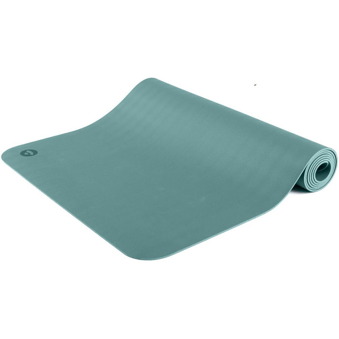 Йога-мат Bodhi ECO PRO 185x60x0,4 см, 100% натуральний каучук, екологічний, преміум, антислізкий, для йоги та пілатесу, блакитний