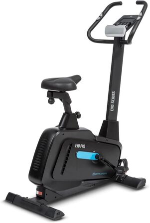 Велотренажер Capital Sports Evo Heimtrainer Bluetooth, магнітний, 32 рівня, ергометр, тримач для планшета, пульсометр, додаток, чорний