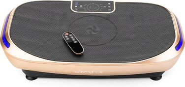 Вібраційна платформа Gymtek 4D з Bluetooth і підсвіткою, 4 режими тренувань, для дому, для нарощування м'язів і спалювання жиру