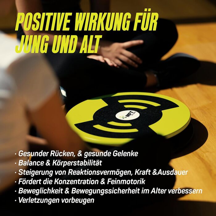 MFT Challenge Disc - балансборд з цифровим датчиком та додатком, преміум якість, Австрія