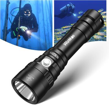 Ліхтар під водою Wurkkos 1950 Lumen SST40 LED, глибина до 150м, IPX8, з зарядним пристроєм