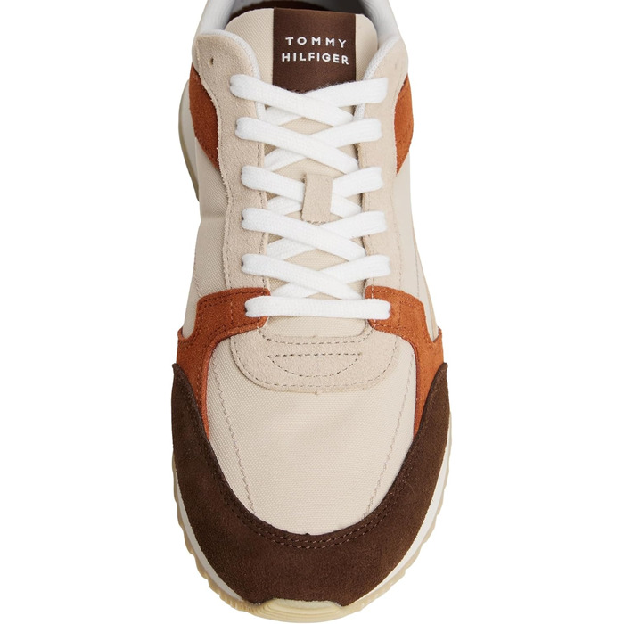 Кросівки Tommy Hilfiger New Runner Eva Mix (41 EU, Білий, Класичний Бежевий, Legacy Brown)