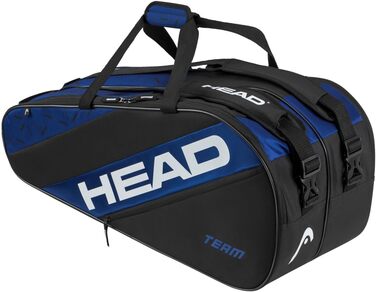 Тенісна сумка HEAD Team Racquet Bag L, синьо-чорна