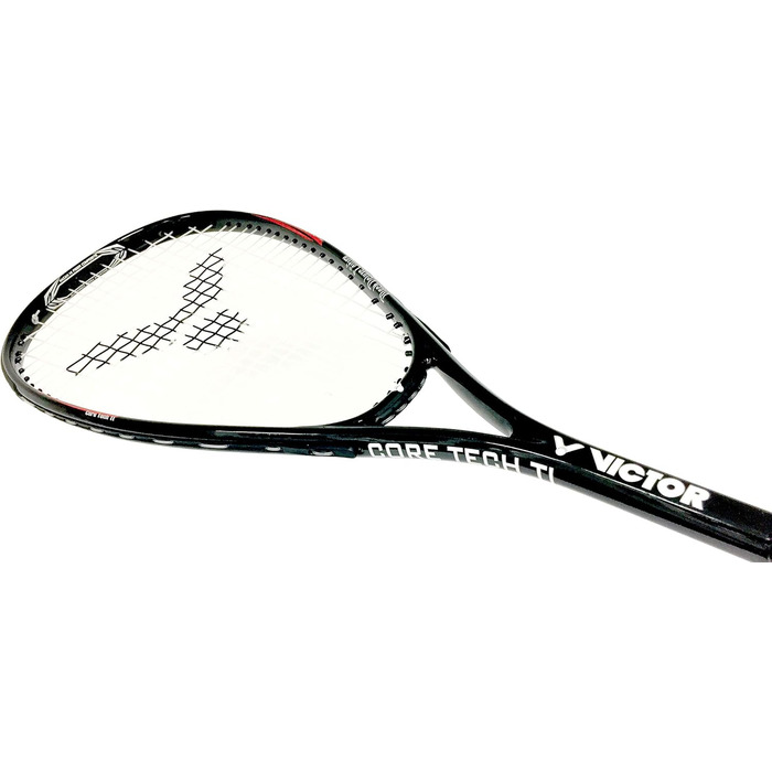 Набір для сквошу VICTOR Magan Core Black Deluxe Edition: 2 ракетки, 2 м'ячі, сумка; також доступні окремі ракетки