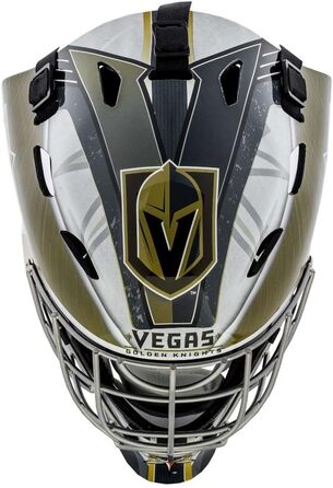 Дитяча хокейна воротарська маска Franklin Sports NHL Vegas Golden Knights для стріт-хокею, ліцензія, для підлітків