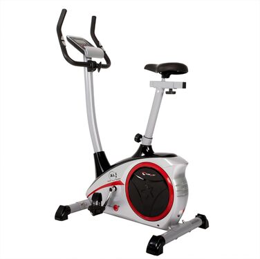Велотренажер Christopeit Sport AL 2, 24 рівні, до 150 кг, 9 кг магнітна система, LCD-дисплей, сріблястий