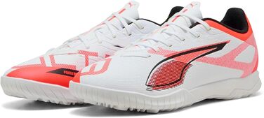 Кросівки футбольні PUMA Ultra 5 Play Tt (39 EU, Білий/Чорний/Червоний)