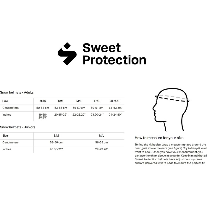 Шолом Sweet Protection Blaster II для лиж і сноуборду, регульований, легкий, знімні вушні подушки, чорний, розмір M