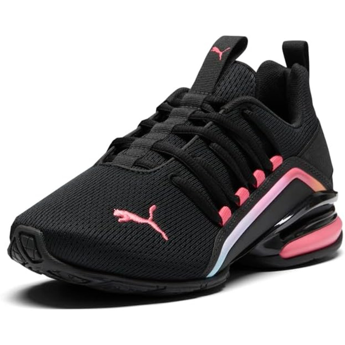 Дитячі кросівки PUMA Axelion Mesh 39 EU, чорний колір