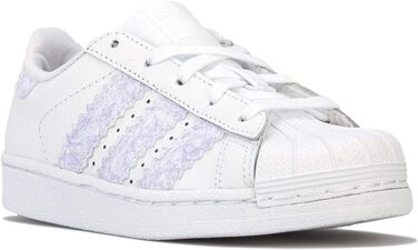 Дитячі кросівки Adidas Superstar J, білі, 28.5 EU (Унісекс)