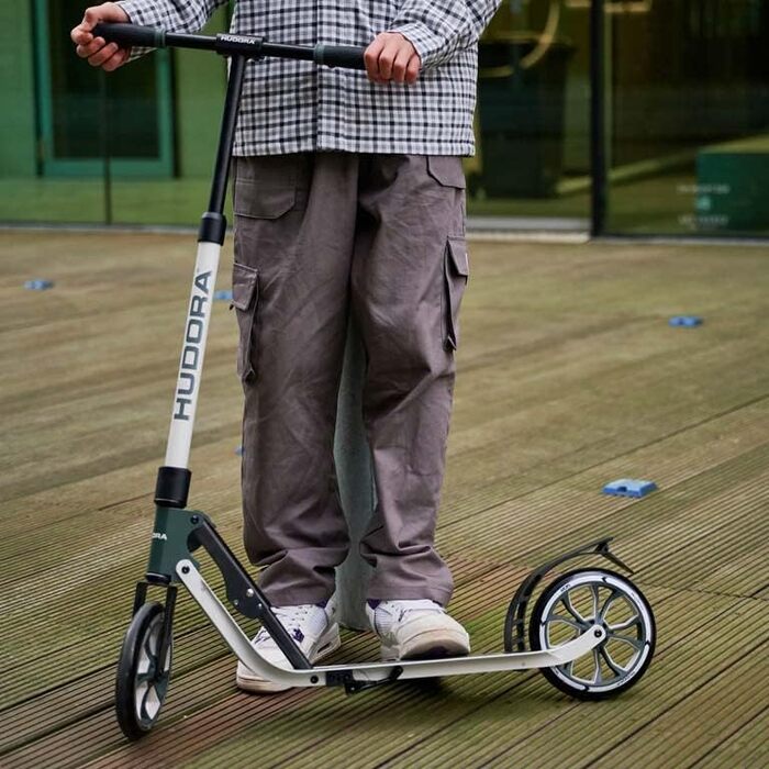 Самокат HUDORA BigWheel 205 Advanced з тросовим замком