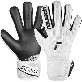 Воротарські рукавички Reusch Attrakt Freegel Silver Junior для дітей, універсальні