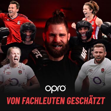 Захист зубів OPRO Bronze – для боксу, єдиноборств, MMA, дорослих та дітей – індивідуальна підгонка для хокею, кікбоксингу, регбі – гарантована якість від дантиста – UFC (білий), дитячий (до 10 років)