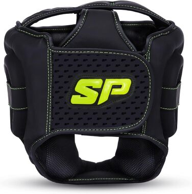 Захисний шолом Starpro M33 для боксу, кікбоксингу, MMA, Муай Тай, Крав Мага, чоловічий та жіночий, з маскою для обличчя, 180° огляд, XS, чорний, з поглинанням поту