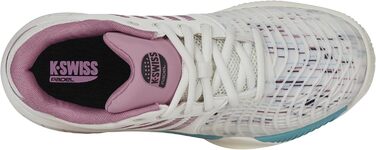 Жіноче тенісне взуття K-Swiss Express Light 3, розмір 37 EU, білий, лілак, пастельно-бірюзовий
