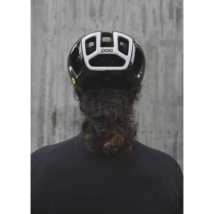Велосипедний шолом POC Ventral AIR MIPS з вентиляцією, чорний, M (54-59 см)