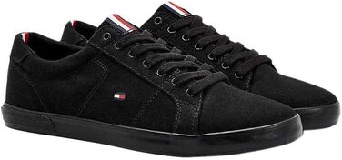 Чоловічі кеди Tommy Hilfiger Vulcanized Sneaker, чорні (розмір 41 EU)