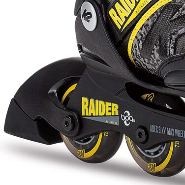 Інлайнери K2 Raider BOA JR для дітей, регульовані розміри 35-40