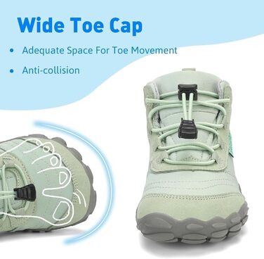 Дитячі босоніжки Saguaro: дихаючі, антиковзні трекінгові черевики, легкі мінімалістичні кросівки, розмір 26-36