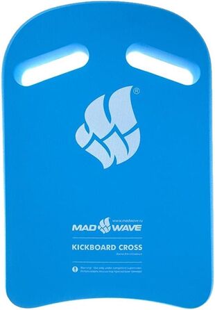 Плавальна дошка Mad Wave, чорна, для тренувань