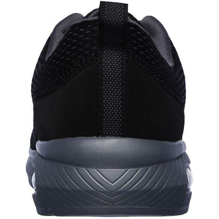 Чоловічі кросівки Skechers Dyna-air-pelland класичні спортивні взуття, розмір 44 EU, колір Black Mesh Charcoal Trim