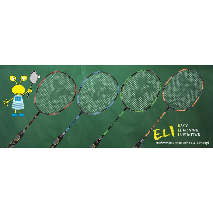 Badmintonova м'яч Talbot Torro Badm.-Ball ELI, 6 штук, білий