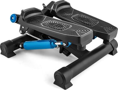 Степпер Gymtek XST250 з ручками та еспандерами, LCD, лічильник кроків і калорій – тренажер для фітнесу, пілатесу та домашніх тренувань