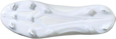 Кросівки футбольні adidas X Crazyfast.3 FG для гри на твердому ґрунті, Cloud White/Power Blue/Red, розмір 12.5 (жіночий) / 11.5 (чоловічий)